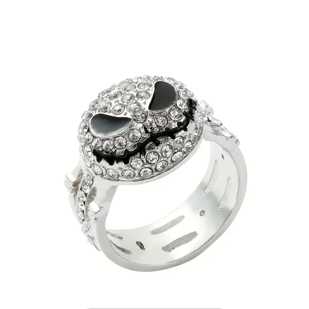 Nightmare Before Christmas Rhinestone Ring